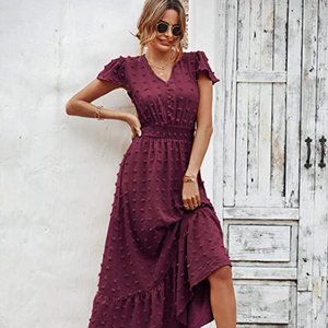 Ruffle Tiered Maxi Dress